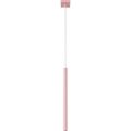 Pendel på kabel PASTELO 1xG9/8W/230V rosa