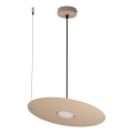 Pendel på kabel PIATTO 1xGX53/15W/230V pr. 35 cm beige