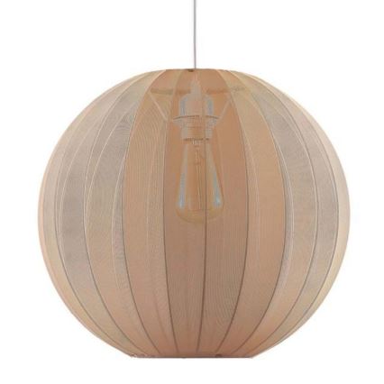 Pendel på kabel SENSAI 1xE27/20W/230V Ø 40 cm beige