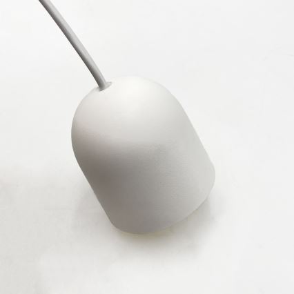Pendel på kabel SIRJA PLISADO 1xE27/15W/230V Ø 35 cm cremefarvet