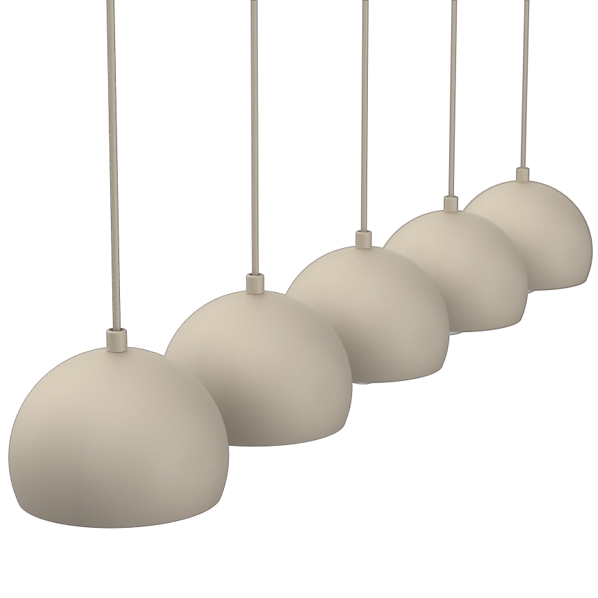 Pendel på kabel SOOL 5xE27/15W/230V beige