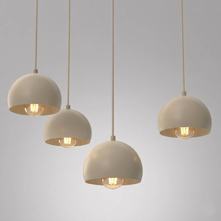Pendel på kabel SOOL 5xE27/15W/230V beige