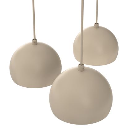 Pendel på kabel SOOL 5xE27/15W/230V beige
