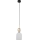 Pendel på kabel SOPHIA 1xE14/10W/230V sort/røgfarvet beige/hvid