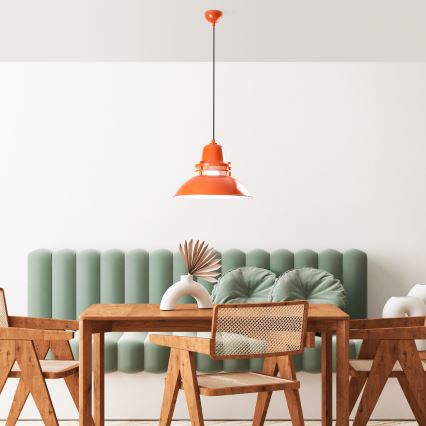 Pendel på kabel TIBET 1xE27/40W/230V orange