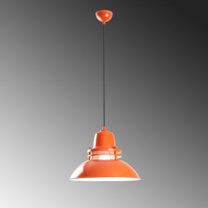 Pendel på kabel TIBET 1xE27/40W/230V orange