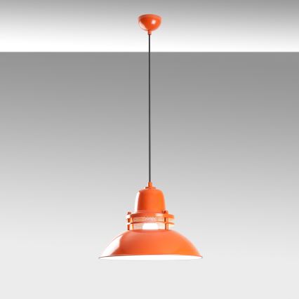 Pendel på kabel TIBET 1xE27/40W/230V orange