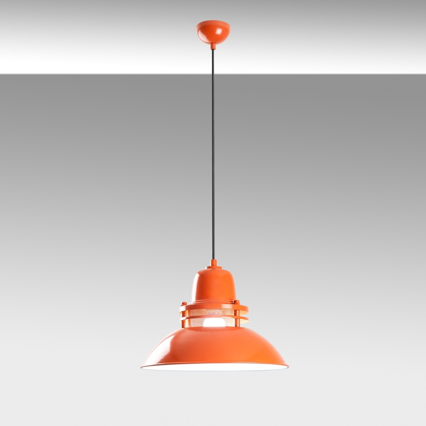 Pendel på kabel TIBET 1xE27/40W/230V orange