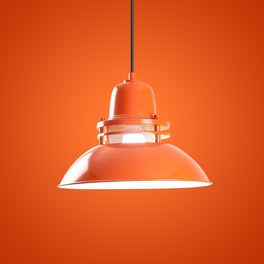 Pendel på kabel TIBET 1xE27/40W/230V orange