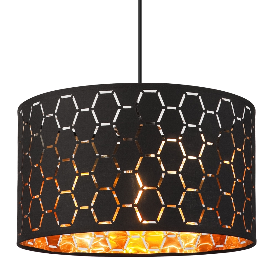 Pendel på kabel ULLE 1xE27/15W/230V sort