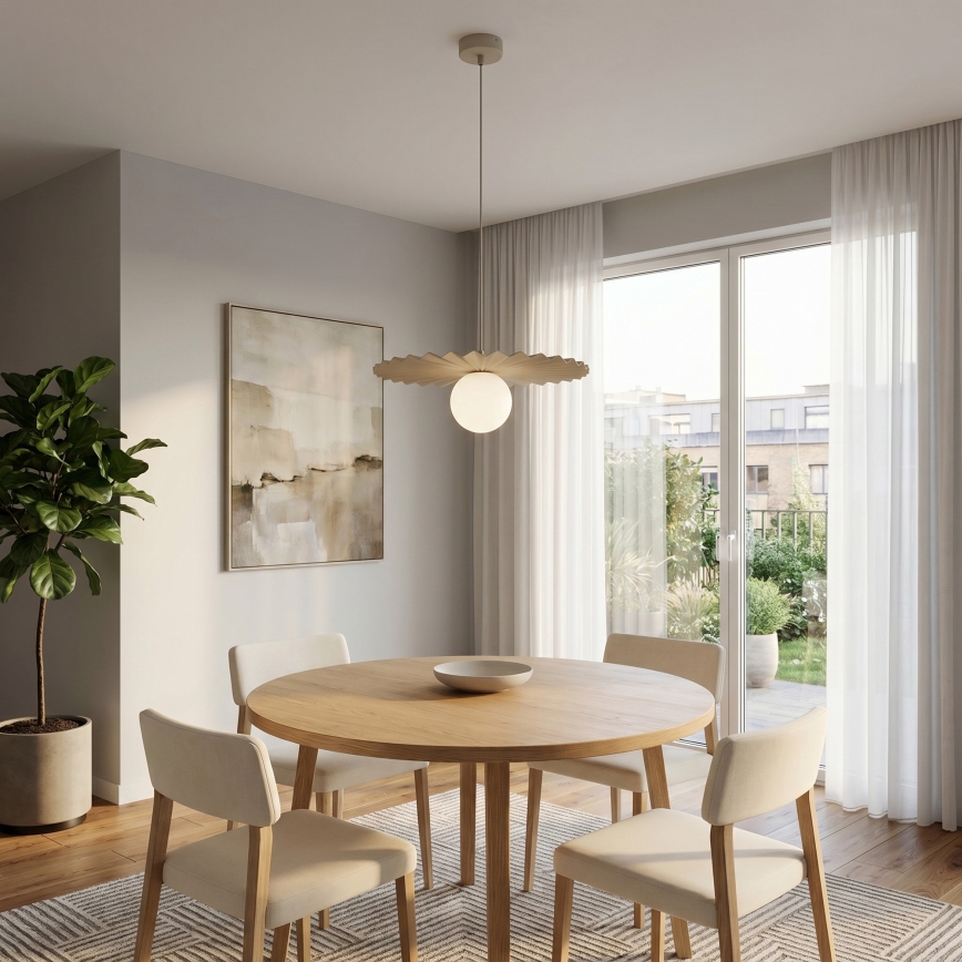 Pendel på kabel UMBRA 1xG9/8W/230V beige