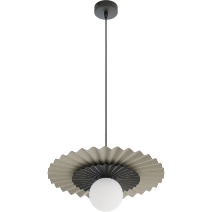 Pendel på kabel UMBRA 1xG9/8W/230V sort/beige