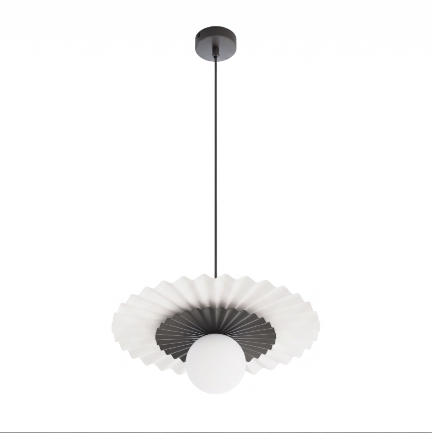 Pendel på kabel UMBRA 1xG9/8W/230V sort/hvid