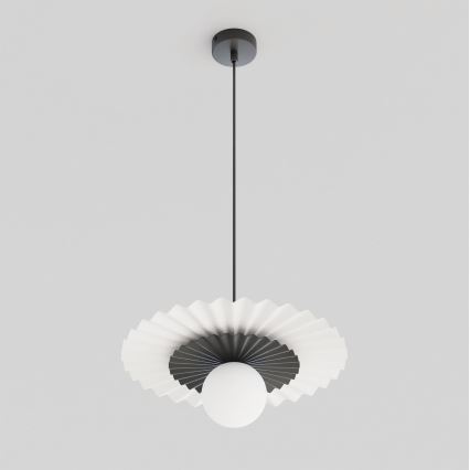 Pendel på kabel UMBRA 1xG9/8W/230V sort/hvid