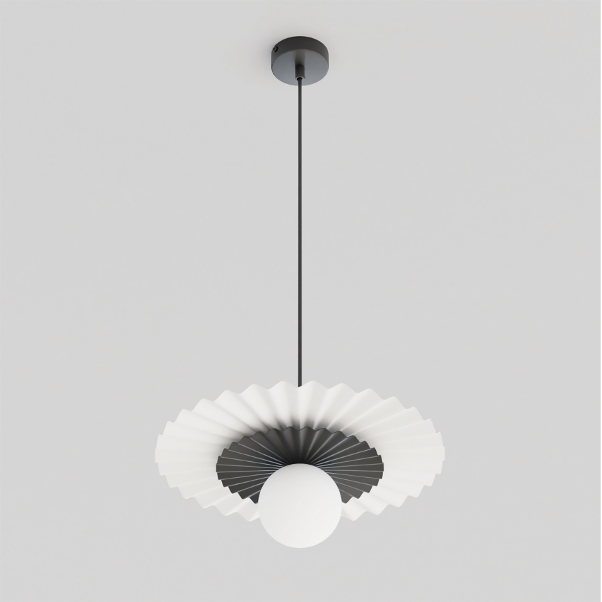 Pendel på kabel UMBRA 1xG9/8W/230V sort/hvid