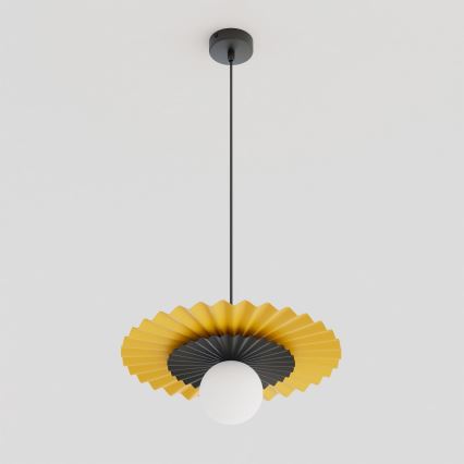 Pendel på kabel UMBRA 1xG9/8W/230V sort/orange