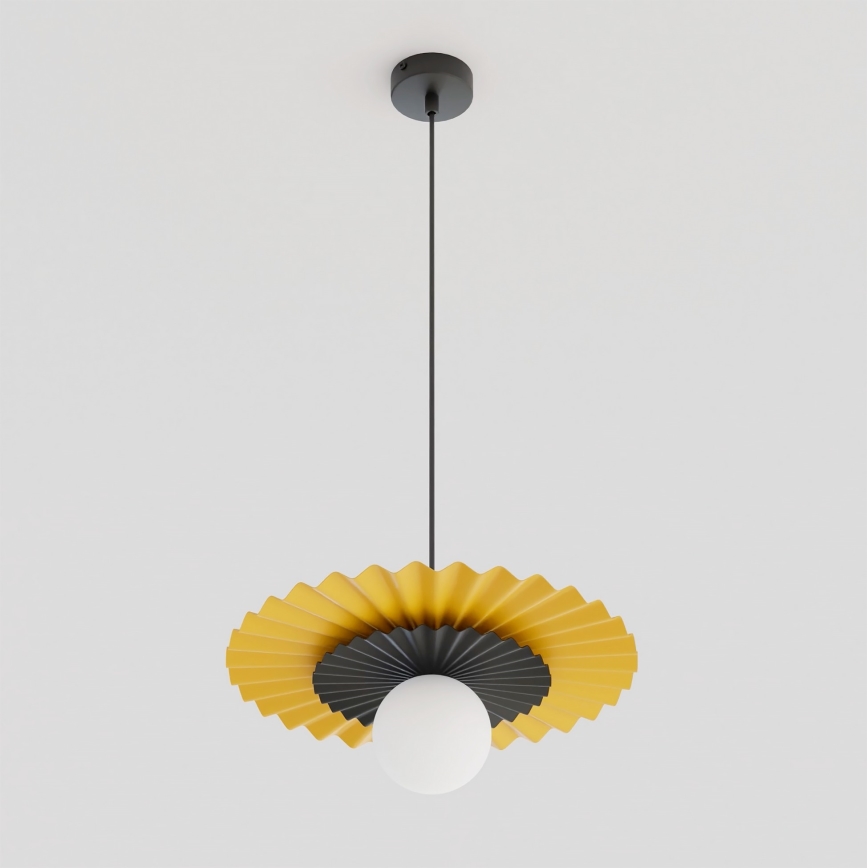 Pendel på kabel UMBRA 1xG9/8W/230V sort/orange