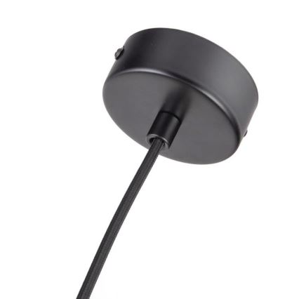 Pendel på ledning 1xGU10/10W/230V Ø 11 cm massiv/ask