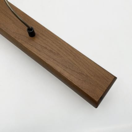 Pendel på ledning AIDA 2xE27/15W/230V Ø 35 cm eg/creme