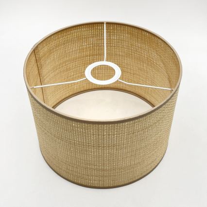 Pendel på ledning AIDA 3xE27/15W/230V Ø 25 cm eg/raffia