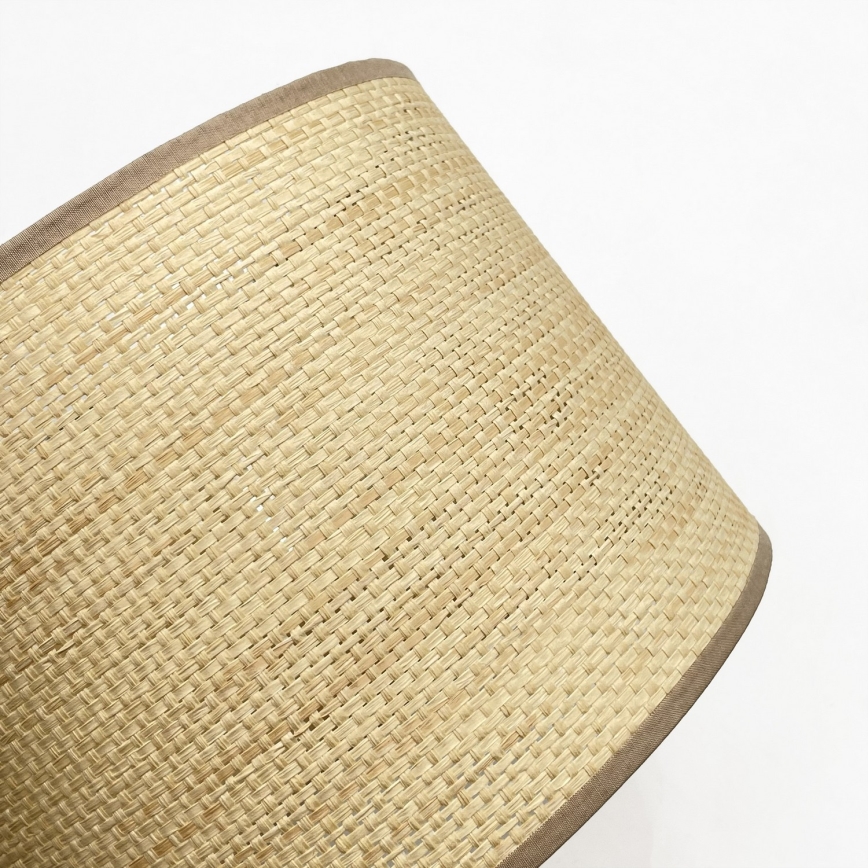 Pendel på ledning AIDA 3xE27/15W/230V Ø 25 cm eg/raffia