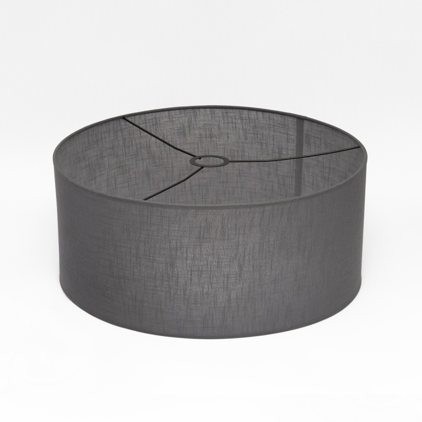 Pendel på ledning ALBA 1xE27/15W/230V Ø 40 cm, grå