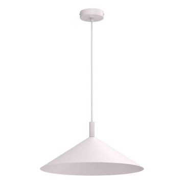 Pendel på ledning ANEGA 1xGX53/15W/230V Ø 40 cm cremefarvet