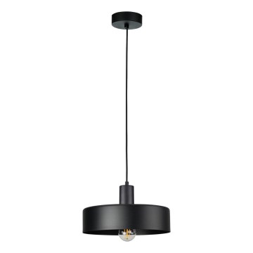 Pendel på ledning ARCANE 1xE27/60W/230V sort