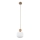 Pendel på ledning BALLO 1xE14/10W/230V beige