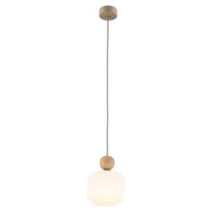 Pendel på ledning BALLO 1xE14/10W/230V beige