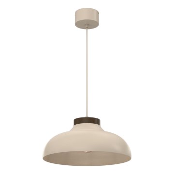 Pendel på ledning BASCA 1xE27/15W/230V beige/brun