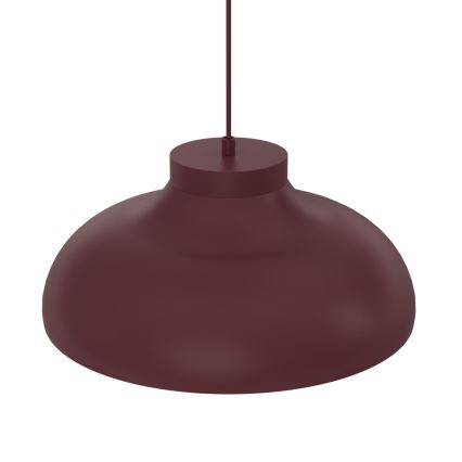 Pendel på ledning BASCA 1xE27/15W/230V bordeaux