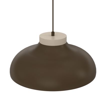 Pendel på ledning BASCA 1xE27/15W/230V brun/beige