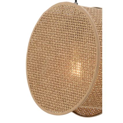Pendel på ledning BIG DRUM 1xE27/60W/230V brun