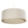 Pendel på ledning BOHO TRINITI 1xE27/60W/230V Ø 50 cm cremefarvet