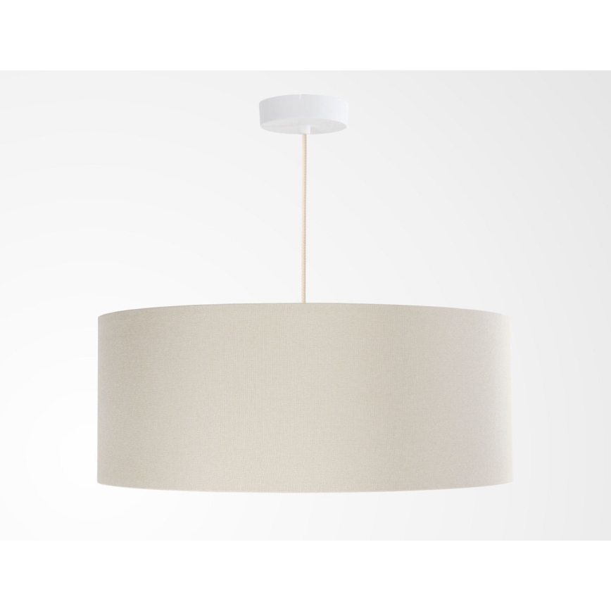 Pendel på ledning BOHO TRINITI 1xE27/60W/230V Ø 50 cm cremefarvet