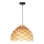 Pendel på ledning BURGO 1xE27/60W/230V Ø 50 cm