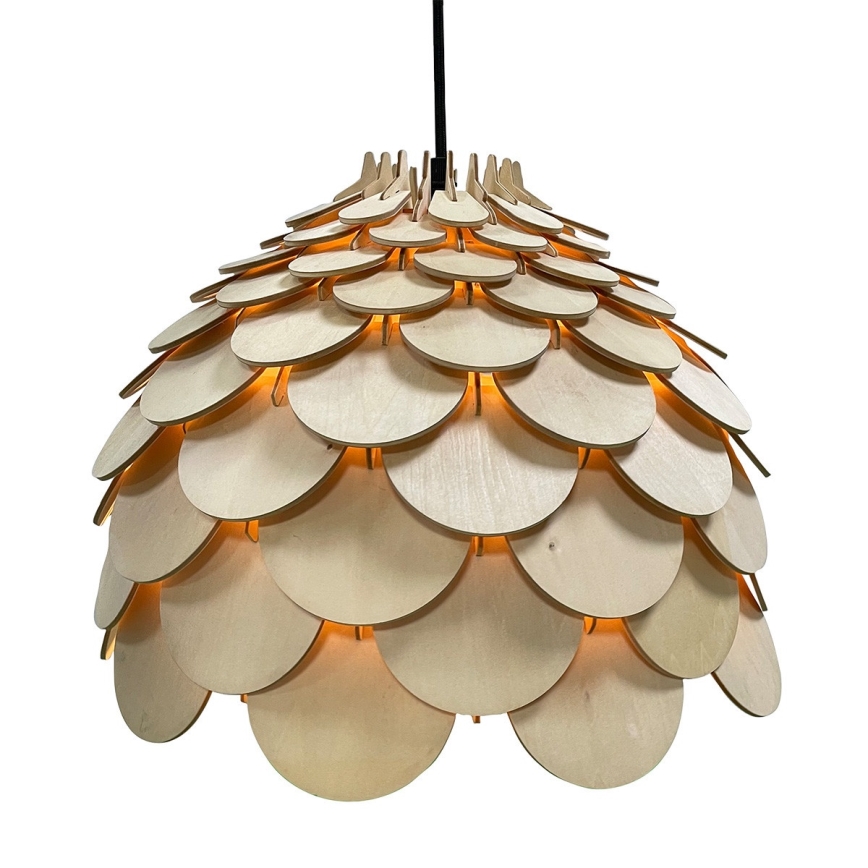 Pendel på ledning BURGO 1xE27/60W/230V Ø 50 cm