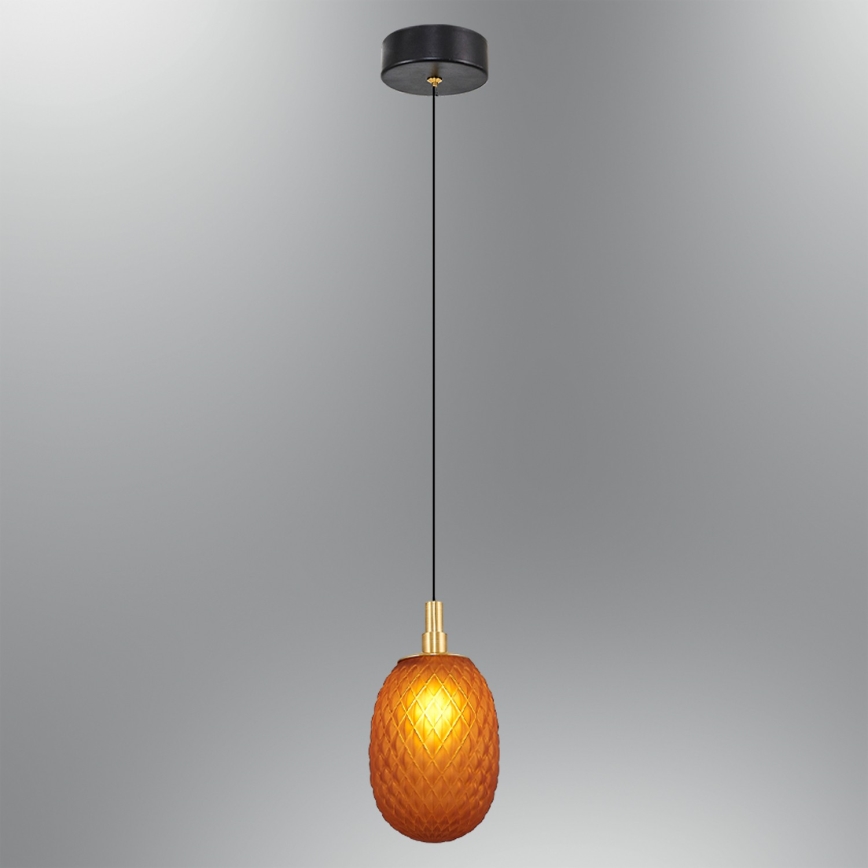 Pendel på ledning CACTUS 1xG9/5W/230V kobber