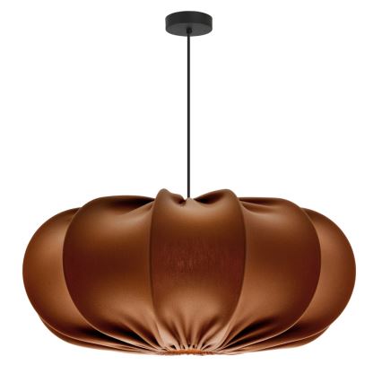 Pendel på ledning CAFEE 1xE27/40W/230V Ø 52 cm brun
