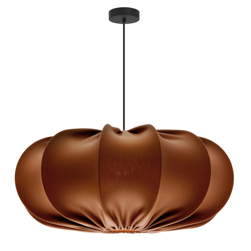 Pendel på ledning CAFEE 1xE27/40W/230V Ø 52 cm brun