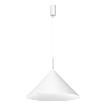 Pendel på ledning CAPITAL 1xGX53/15W/230V Ø 46 cm hvid