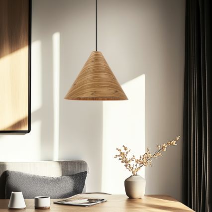 Pendel på ledning CONO 1xE27/40W/230V egfinér