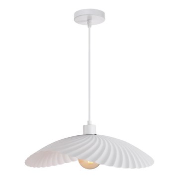 Pendel på ledning DANCE 1xE27/40W/230V hvid