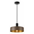 Pendel på ledning HAKI 1xE27/60W/230V brun/sort