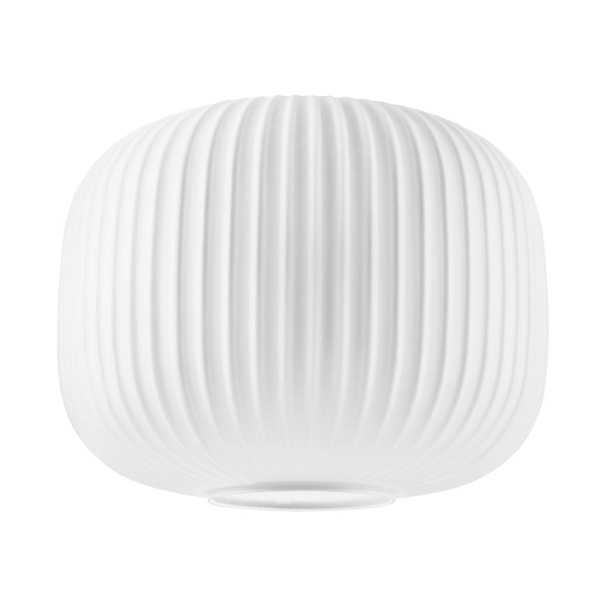 Pendel på ledning HECTOR 1xE27/15W/230V hvid/messing Ø 25 cm