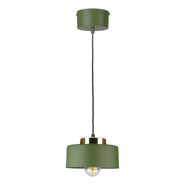 Pendel på ledning IGNIA 1xE27/60W/230V grøn