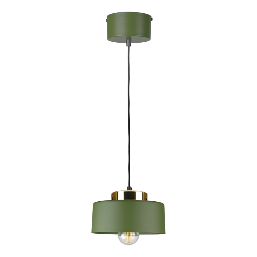 Pendel på ledning IGNIA 1xE27/60W/230V grøn