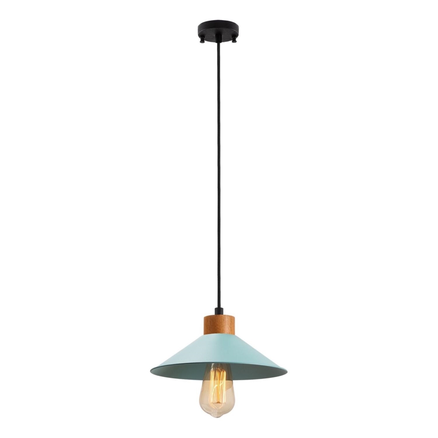 Pendel på ledning MANAVGAT 1xE27/40W/230V blå/brun