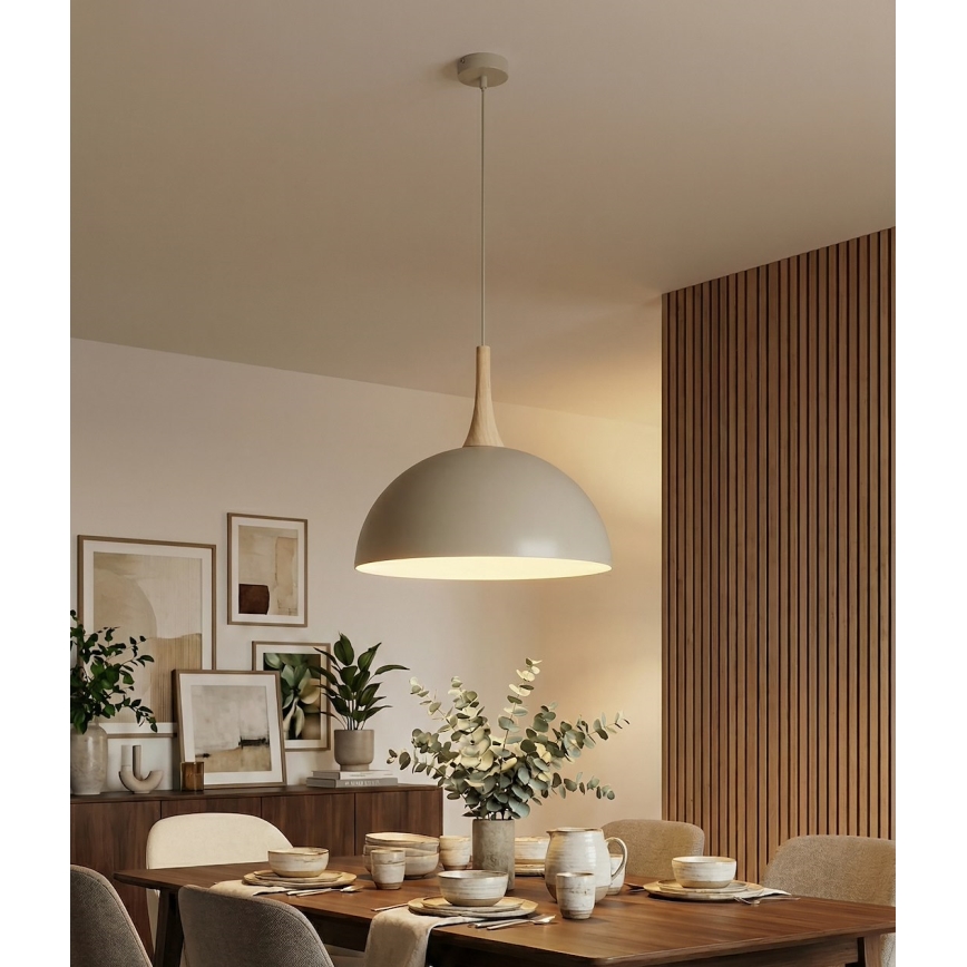 Pendel på ledning NAUTICA 1xGX53/12W/230V beige